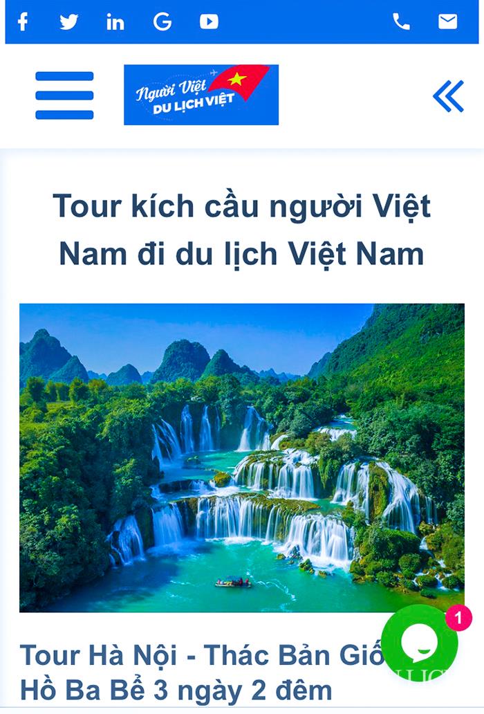 Trang thông tin du lịch trực tuyến www.nguoivietdulichviet.vn 